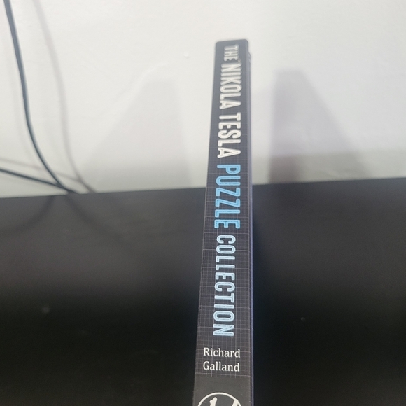 Nikola Tesla Puzzle Collection - Brain Teaser, Riddle, and Puzzle Book Hardcover - Picture 4 of 4